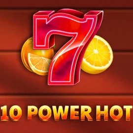 10 Power Hot slot visual from Amusnet Interactive available on bet-republic.org