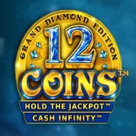 12 Coins Grand Diamond Edition slot icon by Wazdan, available at Betrepublic Casino