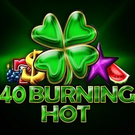Slots logo of 40 Burning Hot from Amusnet Interactive at Betrepublic Casino