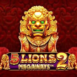 Slots logo of 5 Lions Megaways 2 from Pragmatic Play at Betrepublic Casino