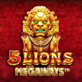 5 Lions Megaways logo by Pragmatic Play at Betrepublic Casino