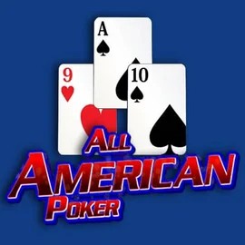All American Poker slot logo by RTG (Reel Time Gaming) at Betrepublic Casino