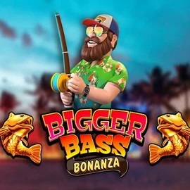 Bigger Bass Bonanza logo by Pragmatic Play at Betrepublic Casino