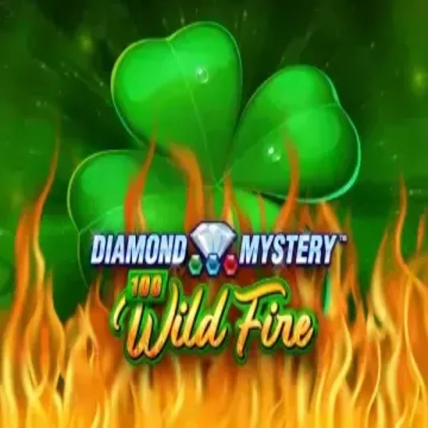 Diamond Mystery 100 Wild Fire slot visual from Greentube available on bet-republic.org