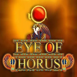 Eye of Horus slot logo by RTG (Reel Time Gaming) at Betrepublic Casino