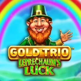 Gold Trio Leprechaun's Luck by Playtech, showcased at bet-republic.org – game logo