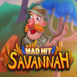 Mad Hit Savannah online game logo by RubyPlay on bet-republic.org