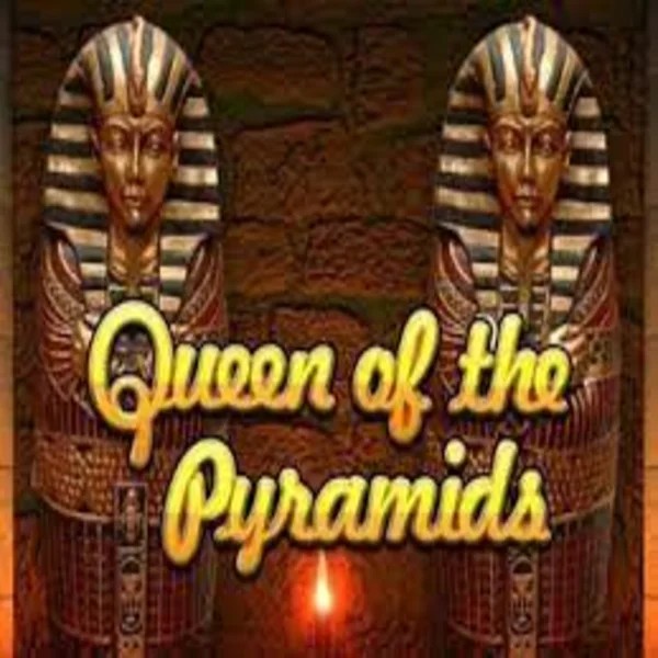 Queen of the Pyramids online game logo by Playtech on bet-republic.org