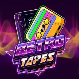 Retro Tapes logo – Slots by Push Gaming at Betrepublic Casino