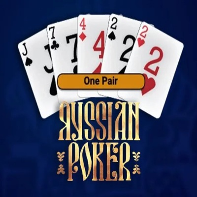 Russian Poker game by OneTouch Games – logo hosted on Betrepublic Casino