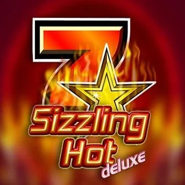 Sizzling Hot Deluxe slot visual from Novomatic available on bet-republic.org