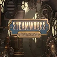 Steamworks The Workshop logo – Slots by Peter &amp; Sons at Betrepublic Casino