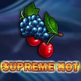 Supreme Hot slot logo by Amusnet Interactive at Betrepublic Casino
